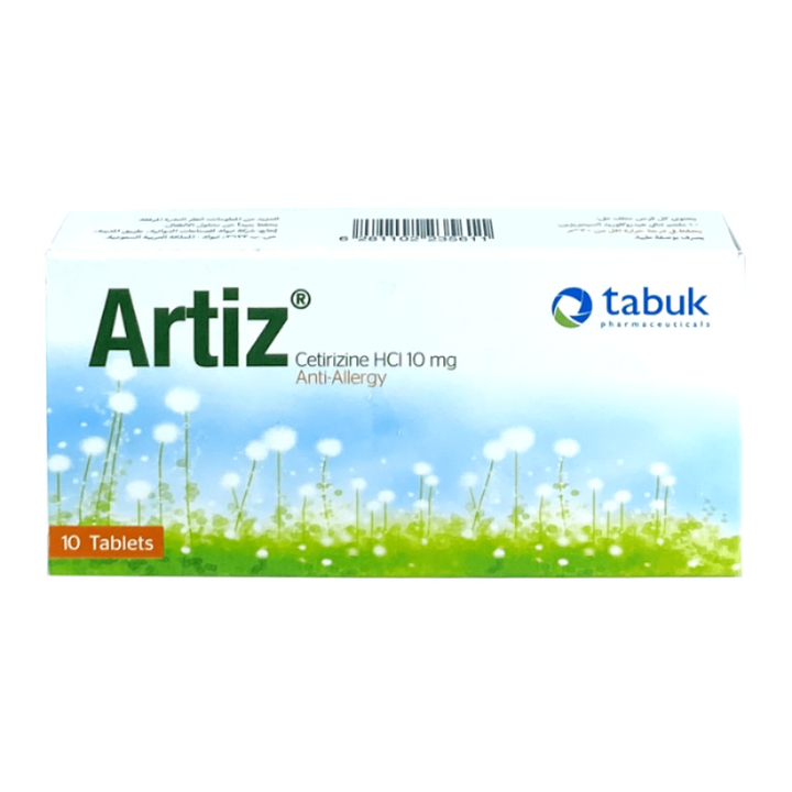 Artiz 10Mg Tablets 10'S