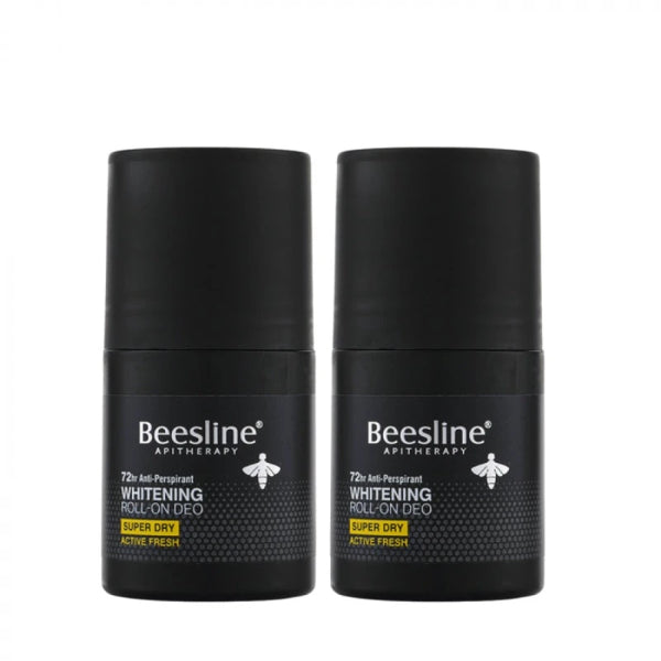 Beesline Super Dry Active Fresh Roll On Deo For Men 1+1 Offer