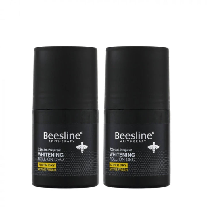 Beesline Super Dry Active Fresh Roll On Deo For Men 1+1 Offer