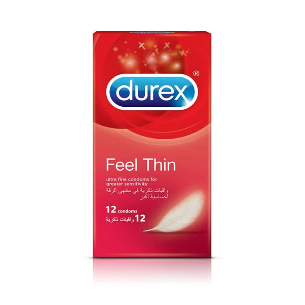 Durex Feel Ultra Thin Condoms 12'S