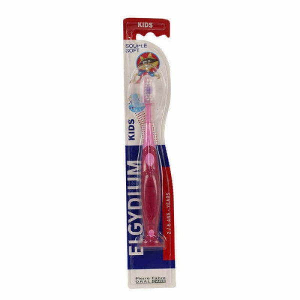 Elgydium Kids Raccoon 2-6 Years Toothbrush Soft 1 Pc