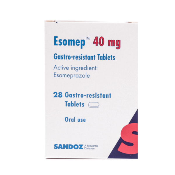 Esomep 40mg Tablet 28's