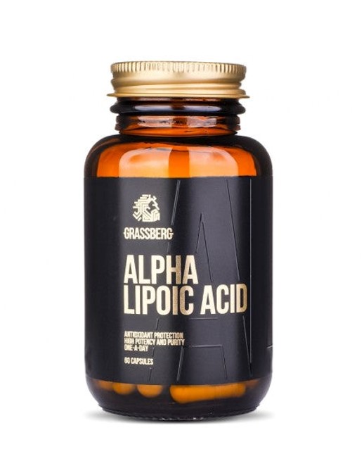 GRASSBERG ALPHA LIPOIC ACID 60MG 60 CAPSULES