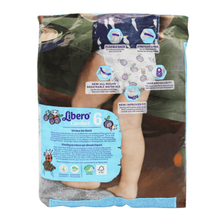 Libero Comfort 6 Junior 13-20 Kg 22'S