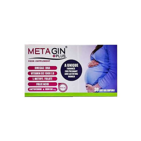 Metagin Plus Capsules 30's
