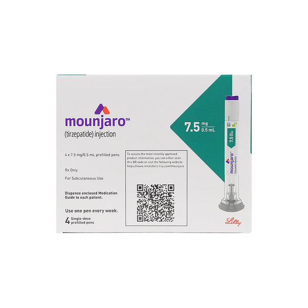 Mounjaro7.5mg /0.5Ml Injection Pre-Fill Pen 4 Pieces
