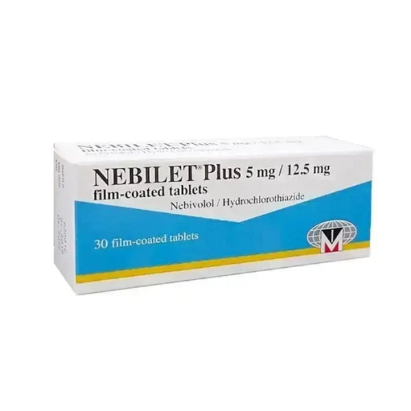 Nebilet Plus 5/12.5mg Tabs 30'S