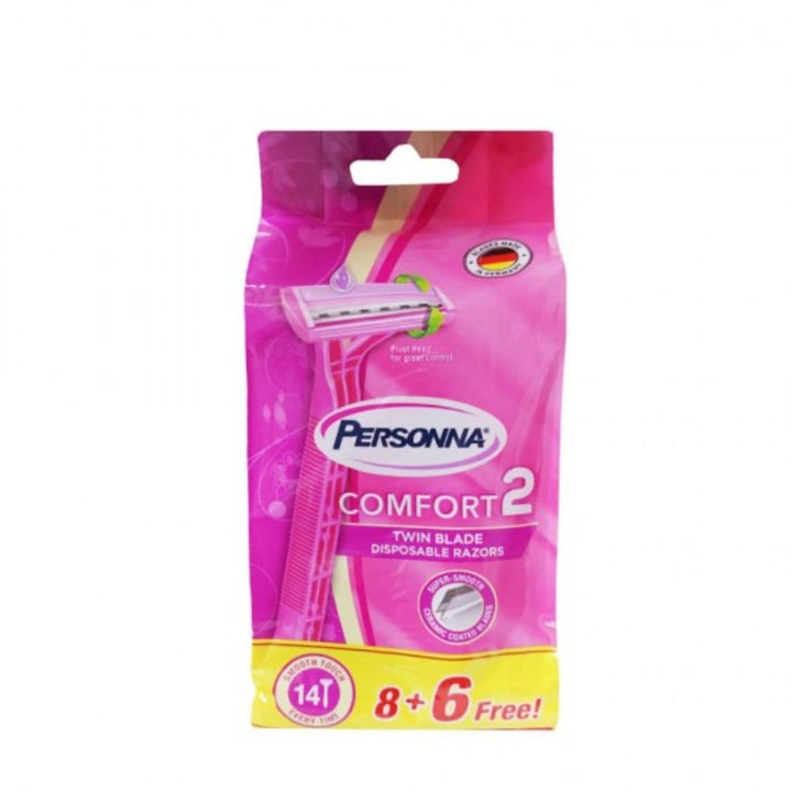 Personna Lady Comfort Razors 8+6 Pcs 335639