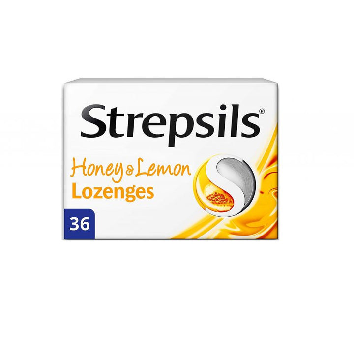Strepsils Honey & Lemon Lozenges 36'S
