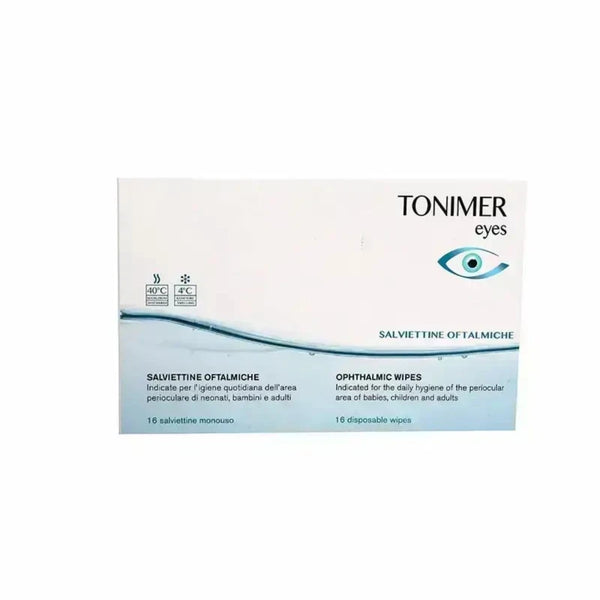 Tonimer Lab Ophthalmic Wipes 16'S