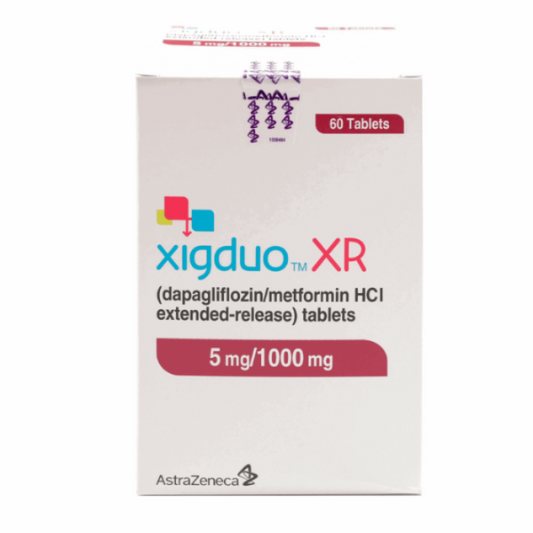 Xigduo XR 5mg/1000mg Tablets 60'S