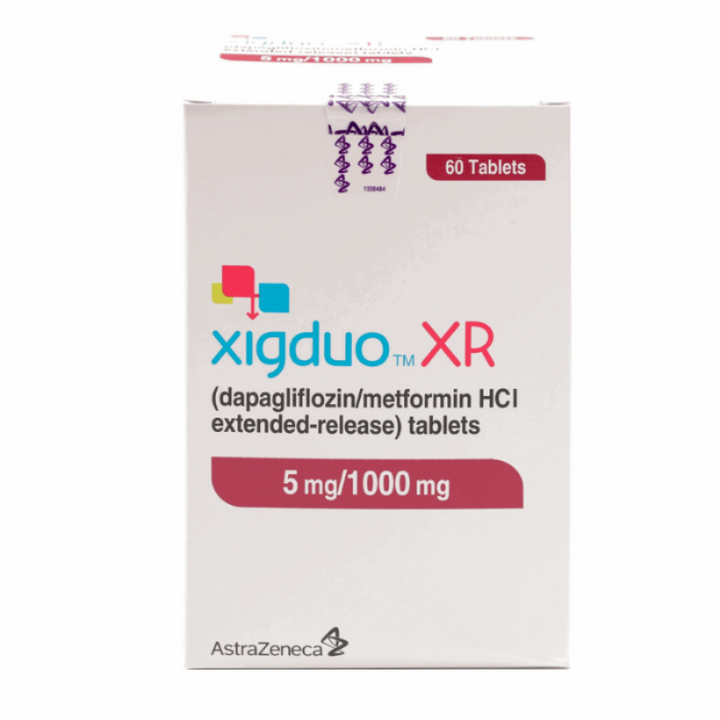 Xigduo XR 5mg/1000mg Tablets 60'S